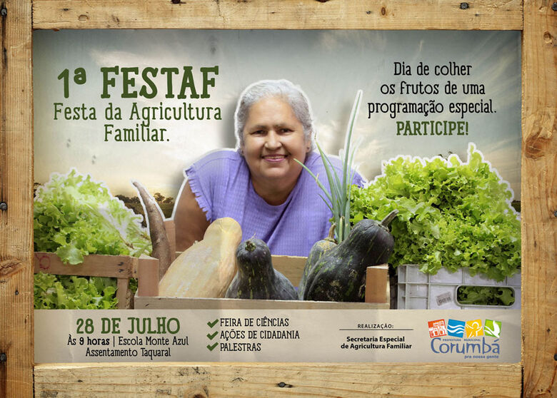 1 Feira da Agricultura Familiar no Assentamento Taquaral é nesta sexta