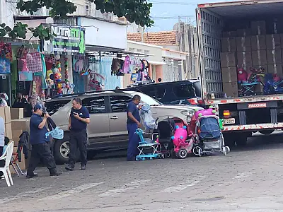 Mais de 2 toneladas de mercadorias ilegais são apreendidas nos comércios de Corumbá