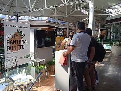 Feirão de turismo promove rota Pantanal Bonito em Campo Grande
