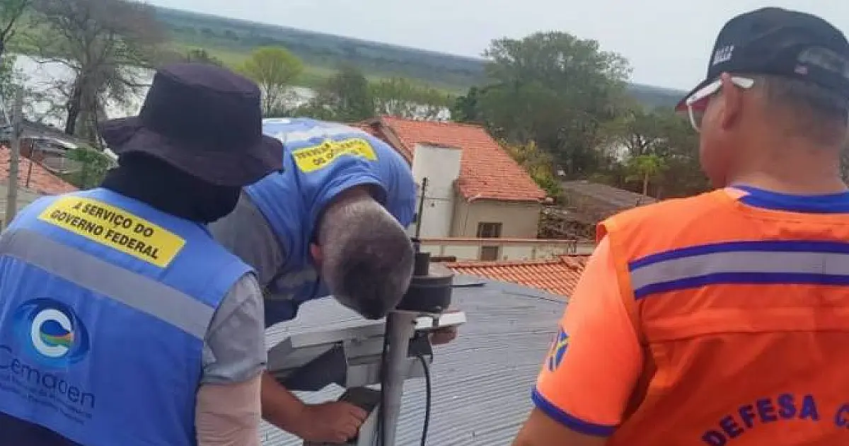 Corumbá recebe equipe do CEMADEN para implementar sistema de previsão de desastres naturais