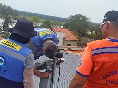 Corumbá recebe equipe do CEMADEN para implementar sistema de previsão de desastres naturais