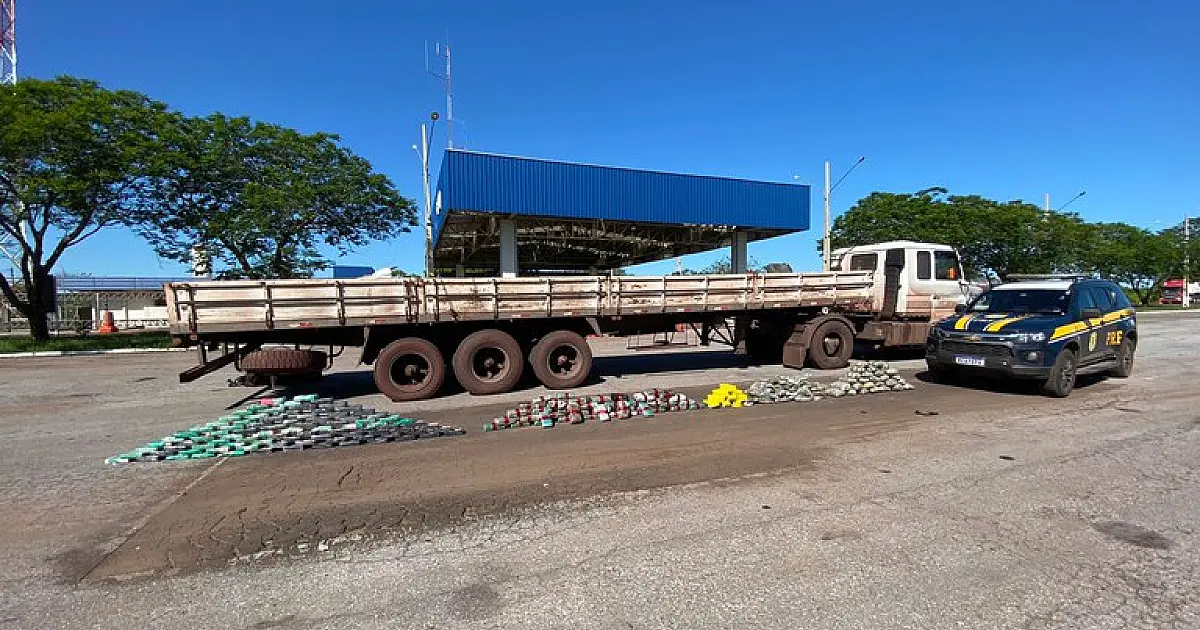Carreta que levava drogas para São Paulo é apreendida em Miranda