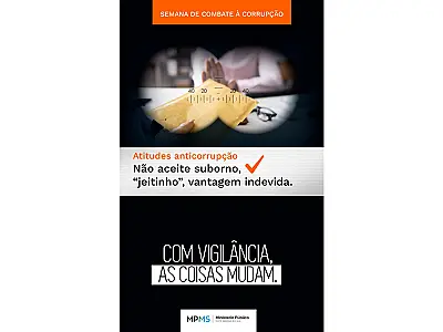 Semana Nacional de Combate à Corrupção traz alerta à sociedade