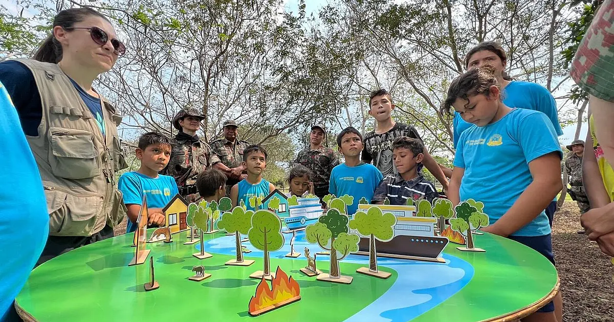 PMA de Corumbá e parceiros realizam a 7ª Expedição de Educação Ambiental e trabalhos sociais