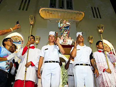 Padroeira de Ladário foi celebrada com missa e show