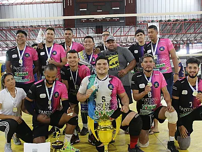 Ladário é campeão da Liga MS de Voleibol 2022
