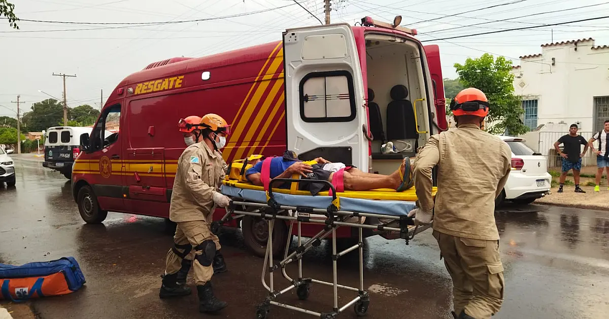 Atropelamento faz vítima em rua do bairro Popular Velha