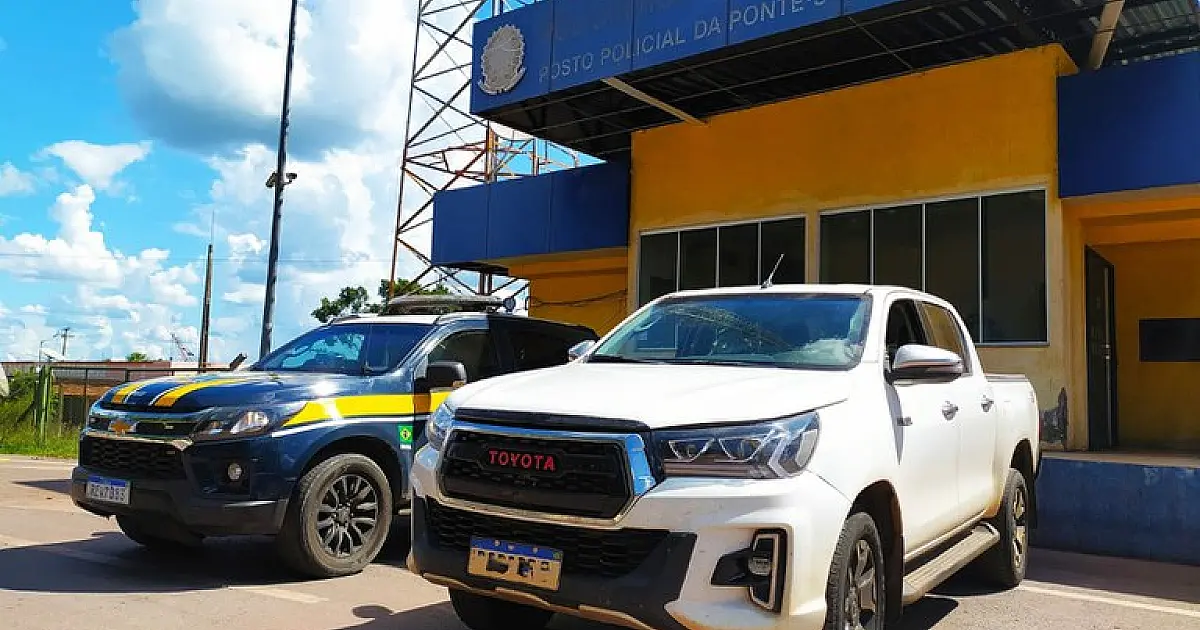 Caminhonete roubada é recuperada em fiscalização na BR 262