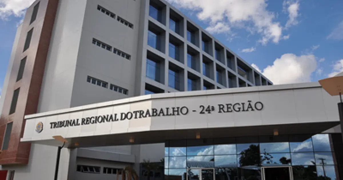 TRT/MS abre seleção de estágio para estudantes de Direito em Corumbá