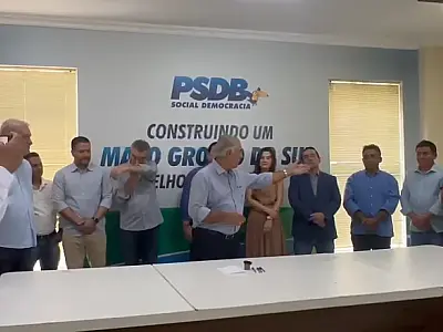 PSDB recebe mais seis filiações e amplia sua base em Corumbá