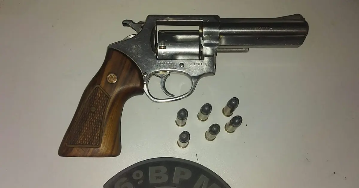 Homem é preso por porte ilegal de arma durante ronda no bairro Guanã