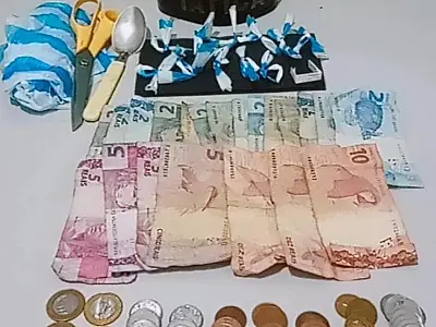 Homem é preso vendendo drogas no bairro Centro América