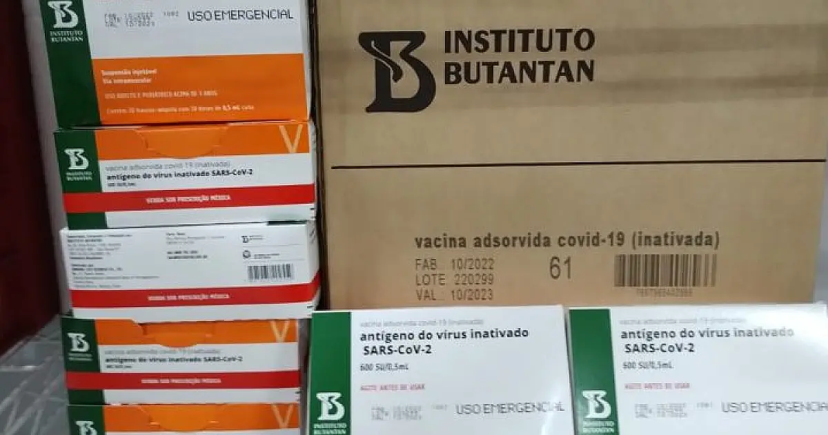 Municípios iniciam retirada das 6,5 mil doses da Coronavac infantil nesta quarta (18)