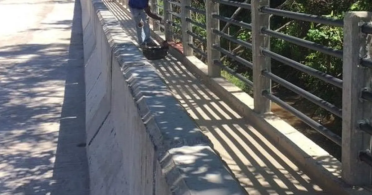 Construção da ponte de concreto em Miranda está na reta final