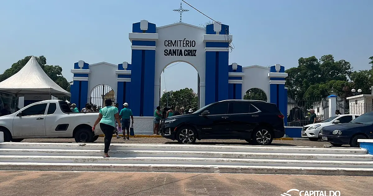 Cemitério Santa Cruz funciona até às 18h30 e Nelson Chamma até às 18h neste feriado