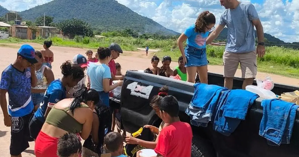 Ação solidária atende famílias em situação de vulnerabilidade social em Corumbá