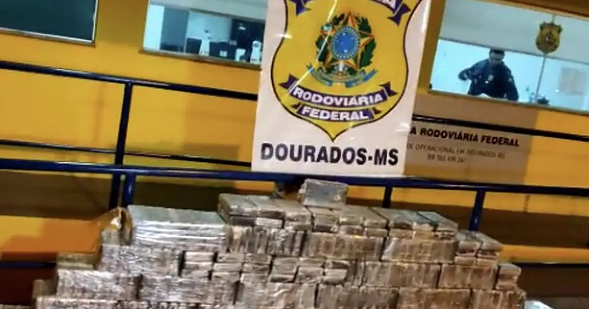 PRF apreende cerca de meia tonelada de cocaína em caminhão frigorífico na BR 163