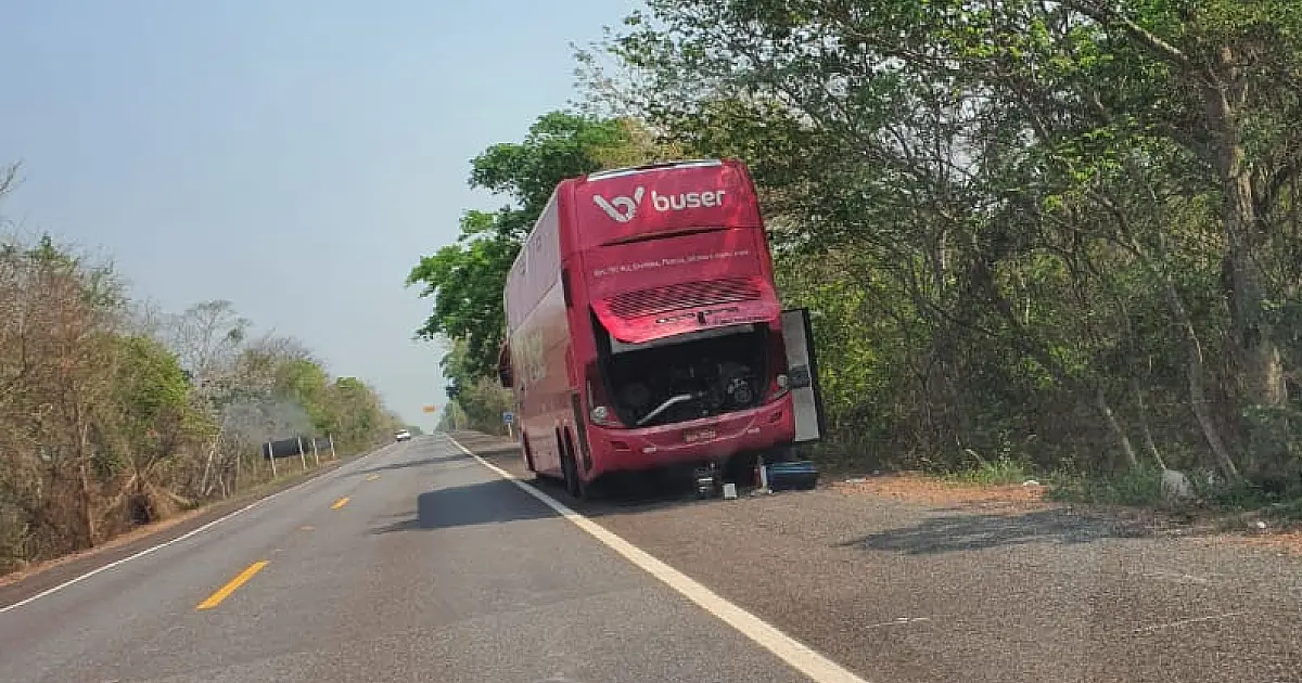 Passageiros do Buser ficam a pé nas proximidades de Miranda