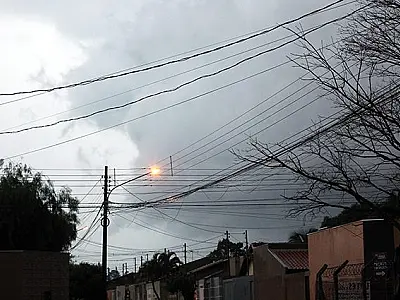 Corumbá registra 63 mm de chuva de ontem para hoje sem ocorrências