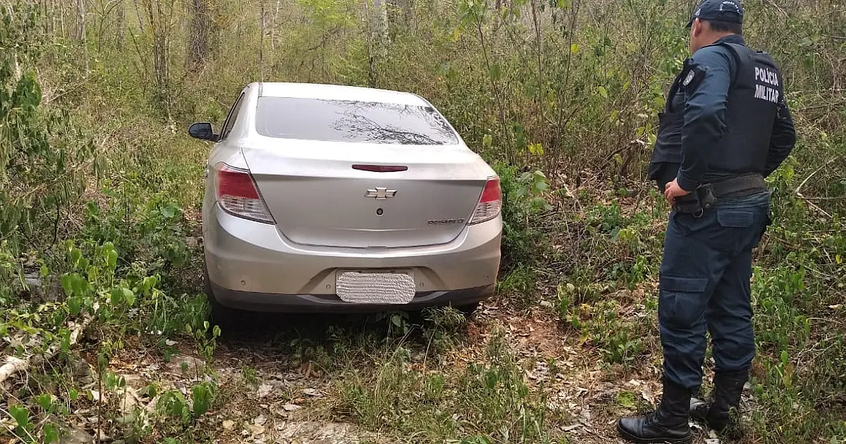 Policia Militar recupera carro com ajuda de GPS