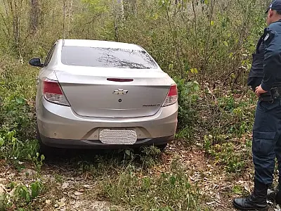 Policia Militar recupera carro com ajuda de GPS