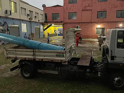 Sanesul termina reparo em adutora e alerta que bairros afastados sentirão baixa pressão até domingo
