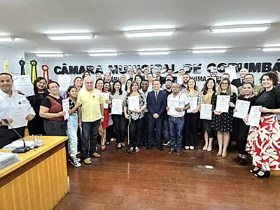 Servidores do Judiciário são homenageados pela Câmara Municipal de Corumbá