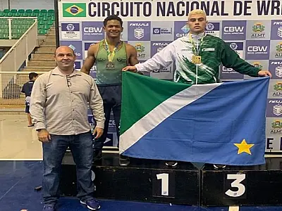 Wrestling de MS fecha temporada com 16 medalhas na etapa Centro-Oeste do Circuito Nacional