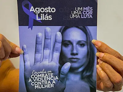 "Agosto Lilás" inicia segunda com mais de 100 empresas parcerias na cidade