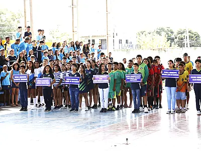 Jogos da Reme reúne 18 escolas e mobiliza quase 750 estudantes de Corumbá