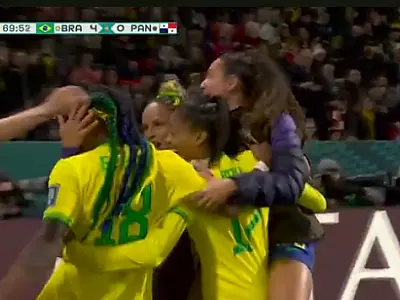 Com três gols de Ary Borges, Brasil goleia o Panamá na estreia da Copa do Mundo