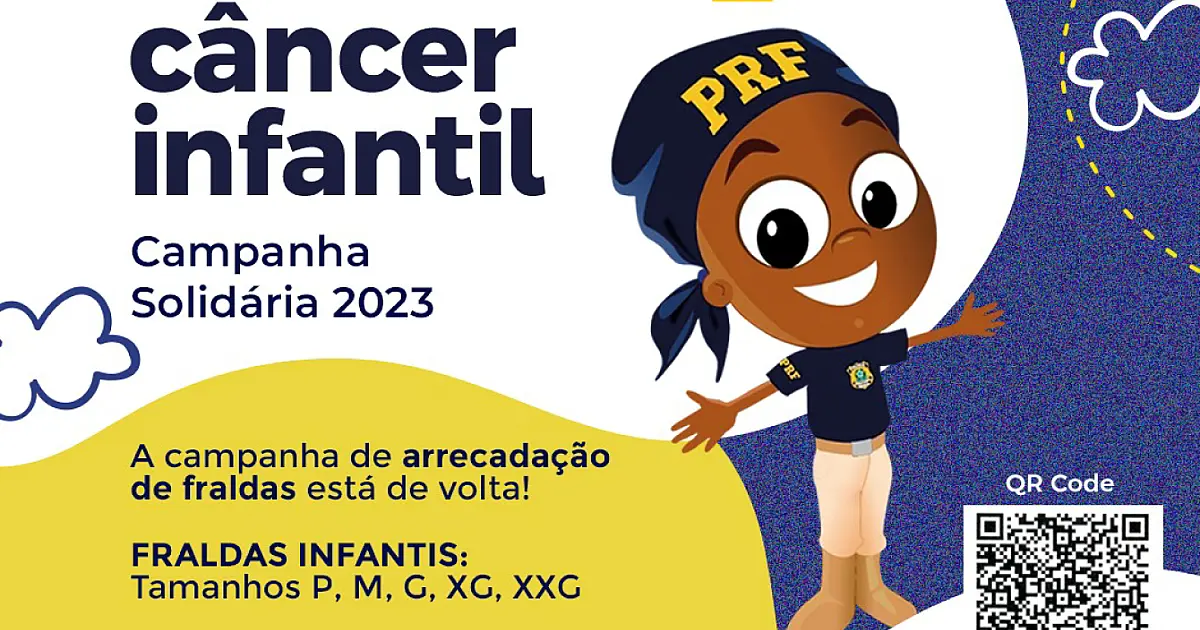 Campanha Policiais Contra o Câncer Infantil mobiliza a PRF em Mao Grosso do Sul