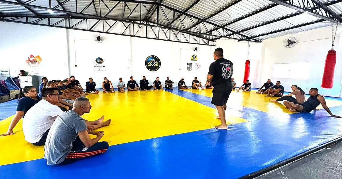 De olho no Carnaval, Guarda Municipal de Ladário recebe treinamento de defesa pessoal na PM