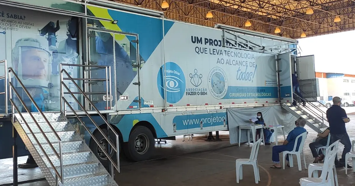 Corumbá recebe Projeto Olhar pela segunda vez entre os dias 12 e 14 de maio