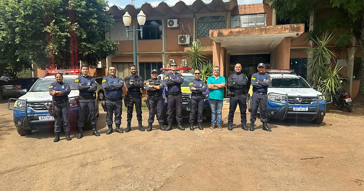 Guardas de Corumbá vão a Dourados conhecer as atividades de Segurança Escolar Comunitária