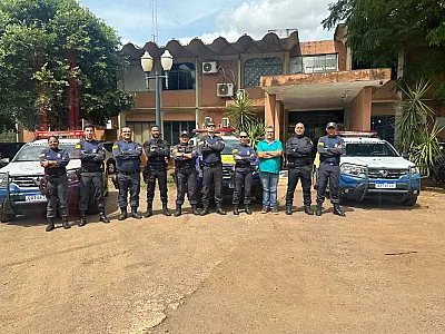 Guardas de Corumbá vão a Dourados conhecer as atividades de Segurança Escolar Comunitária