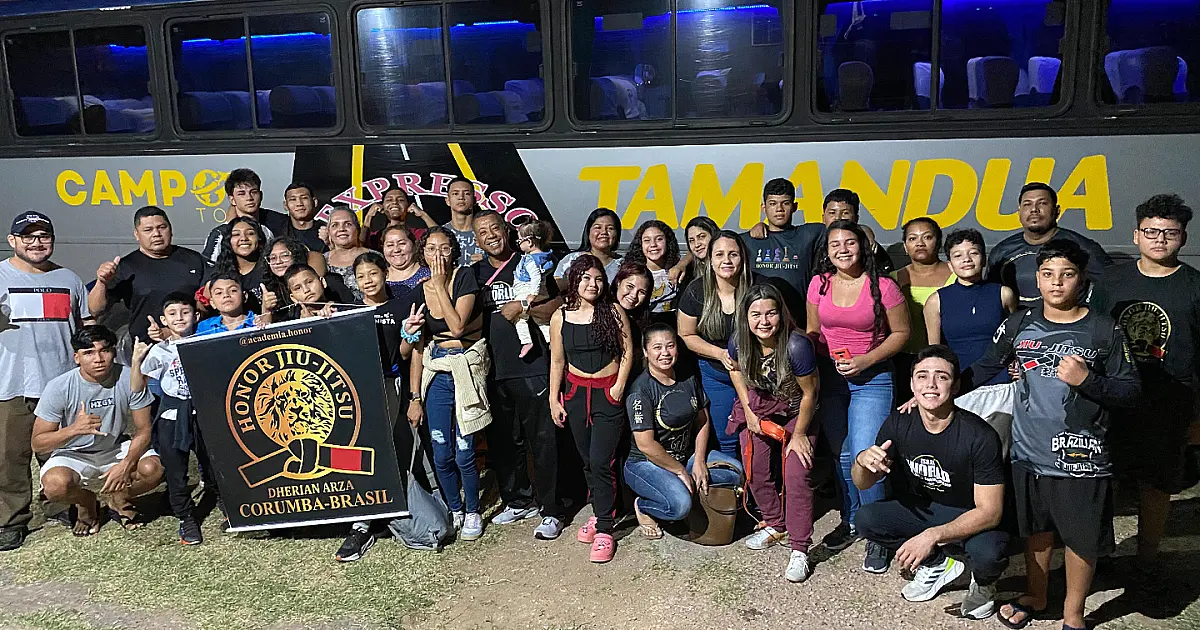 Lutadores de Corumbá conquistam 14 medalhas no Campeonato Brasileiro Centro-Oeste de Jiu-Jitsu