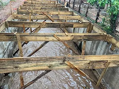 Temendo riscos, vereador pede paralisação de obra em galeria na Cervejaria