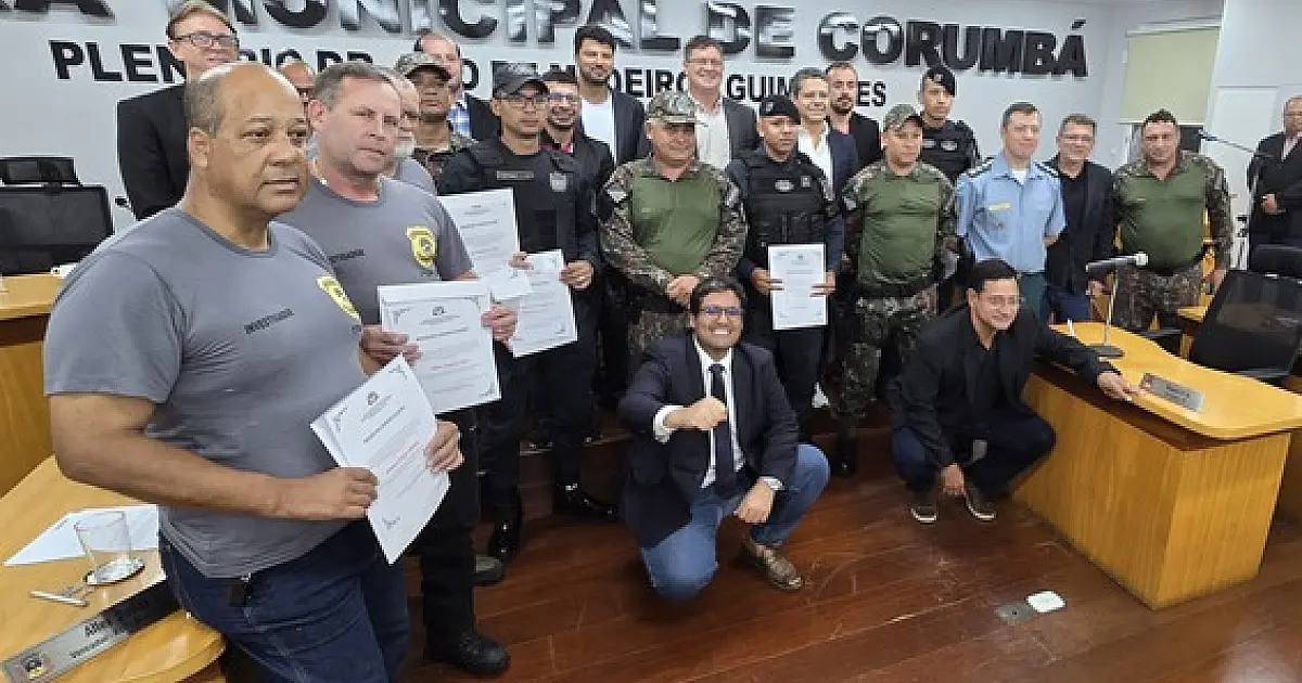 Policiais são homenageados por resgate de família que vivia em cárcere privado no Pantanal