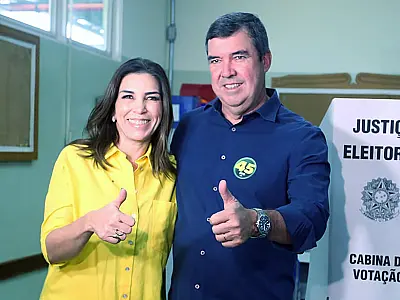 Governador e primeira-dama declaram apoio a Adriane Lopes neste 2&ordm; turno
