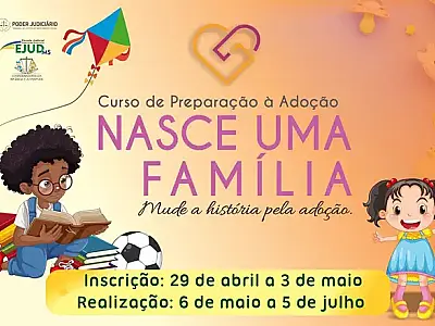 Curso preparatório para adoção em MS encerra inscrições amanhã