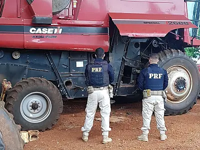 Operação conjunta recupera maquinários agrícolas de alto valor de mercado