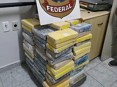 Polícia Federal apreende 150 quilos de cocaína no Lampião Aceso
