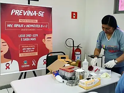 Em 1&ordm; de dezembro, Centro Dr. João de Brito oferece testagem para HIV, Sífilis e e Hepatites B