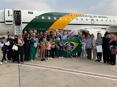 Brasileiros repatriados de Gaza já estão a caminho do Brasil