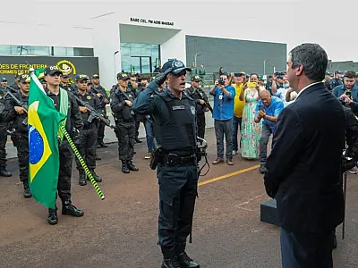 Em troca de comando, Eduardo Riedel destaca que DOF garante a segurança de todo Brasil