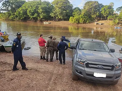 Corpo do homem que caiu no Rio é encontrado 10 m de distância do local do acidente