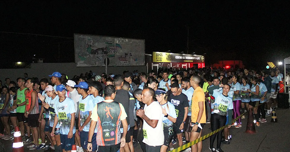 Primeira etapa do Circuito Funec de Corrida Rua reúne mais de 400 participantes
