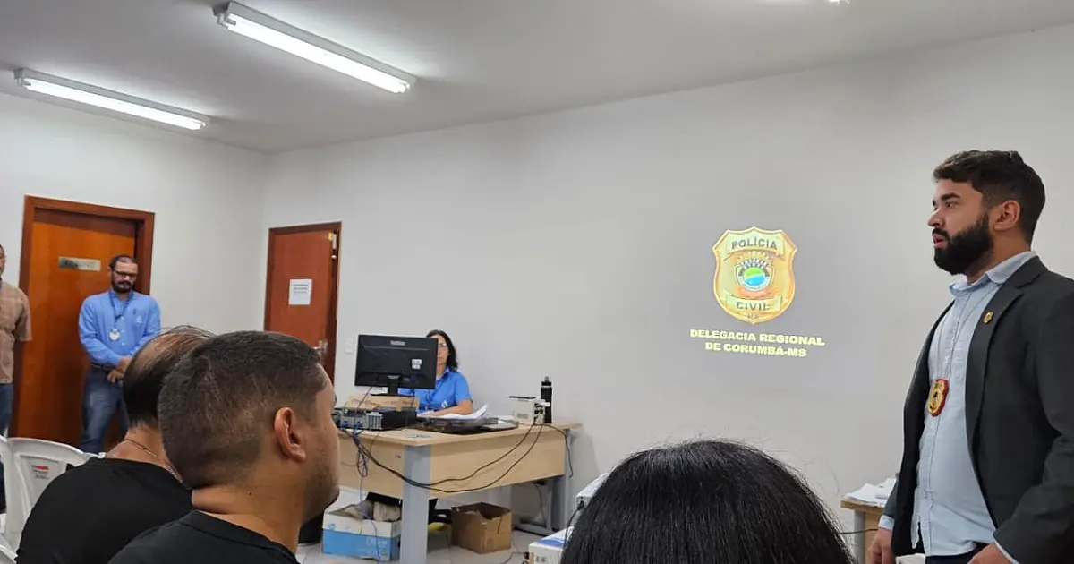 Policia Civil e Sanesul alinham estratégias para combater furto de água na região
