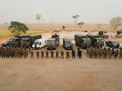 Marinha atua com mais de 500 militares na Operação Ágata Oeste 2024